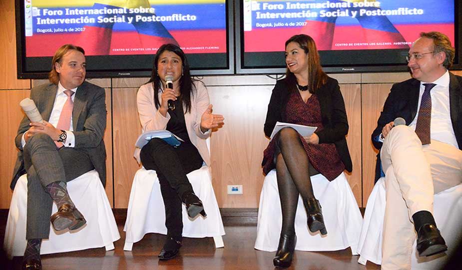 UNIR organiza el I Foro Internacional sobre la Intervención Social y el Postconflicto colombiano