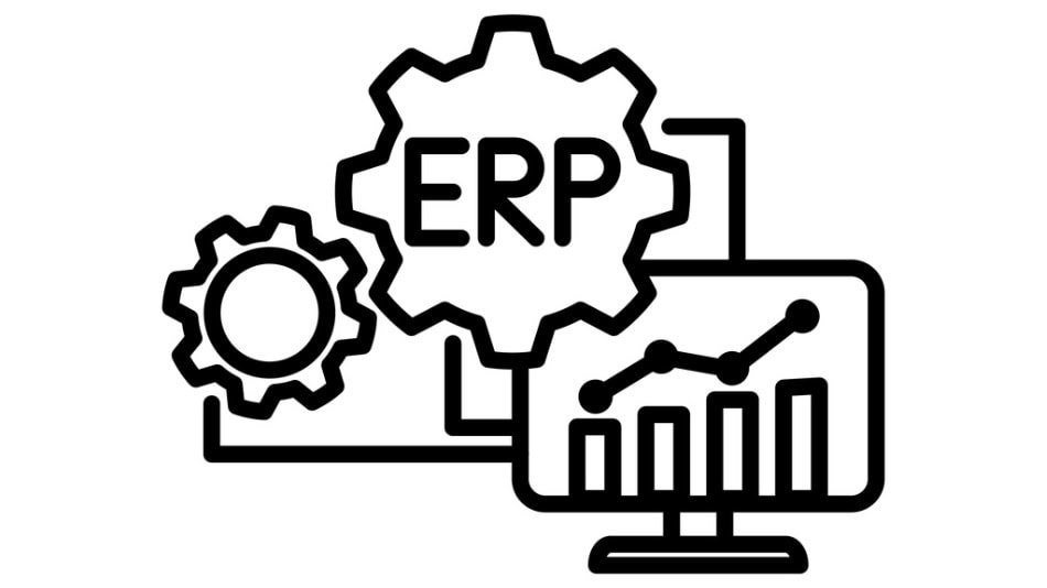 Icono del sistemas ERP (Enterprise Resource Planning)