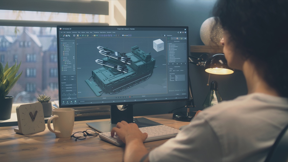 El modelado 3D es una técnica que permite visualizar piezas y productos antes de fabricarlos de manera física