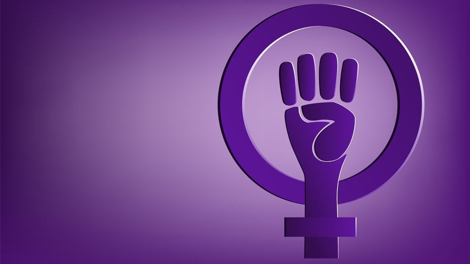 S&iacute;mbolo del movimiento feminista, la lucha y la resistencia. Derechos de las mujeres