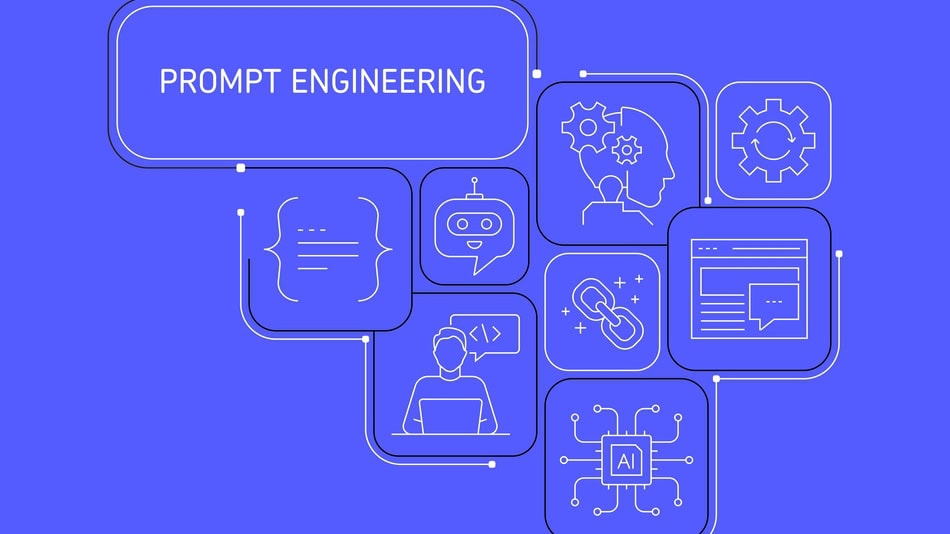 Icono concepto de Prompt Engineering