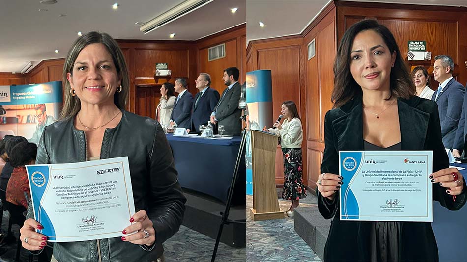 Beneficiarias de las becas.