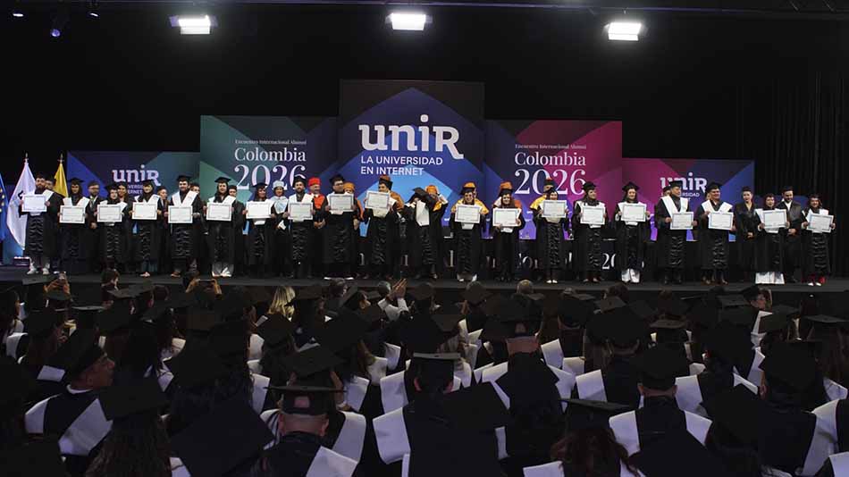 Egresados en el escenario